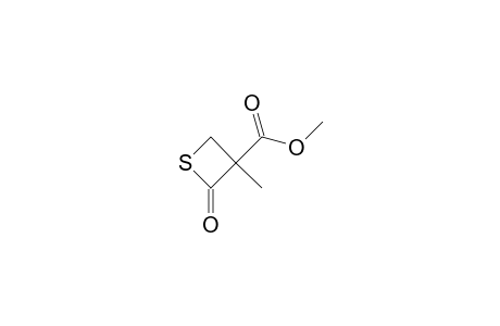 2-keto-3-methyl-thietane-3-carboxylic acid methyl ester