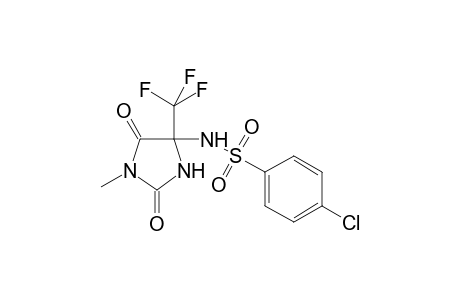 4-chloro-N-[1-methyl-2,5-dioxo-4-(trifluoromethyl)-4-imidazolidinyl]benzenesulfonamide