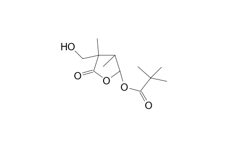 5-(.alpha.)-t-Butylcarbonyloxy-tetrahydro-3,4-dimethyl-3-hydroxymethyl-2(3H)-furanone