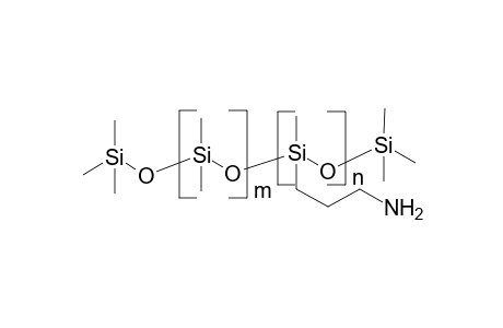 Poly[dimethylsiloxane-co-(3-aminopropyl)methylsiloxane]