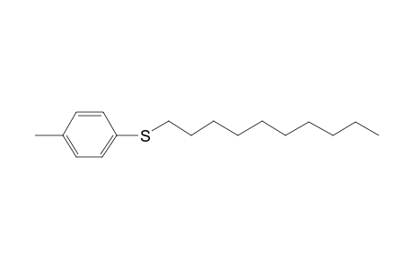 N-Decyl (4-methylphenyl) sulfide