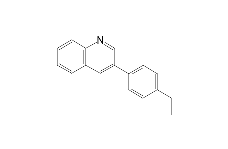 3-(4-Ethylphenyl)quinoline