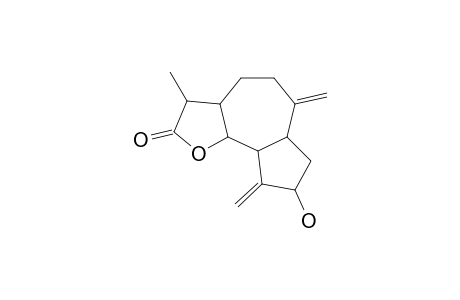 SAUSINLACTONES-A;(1S,3S,5S,5S,7S,11S)-3-HYDROXYL-11,13-DIHYDRODEHYDROCOSTUSLACTONE