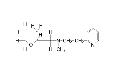 N-methyl-N-[2-(2-pyridyl)ethyl]tetrahydrofurfurylamine