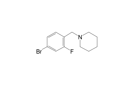 Piperidine, 1-[(4-bromo-2-fluorophenyl)methyl]-