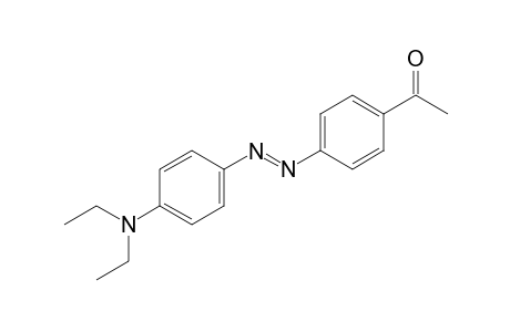 4'-[(p-diethylaminophenyl)azo]acetophenone