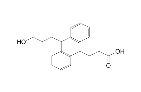 3-[10-(3-Hydroxypropyl)-9,10-dihydro-9-anthracenyl]propanoic acid