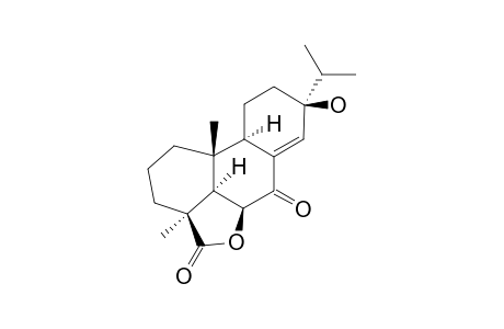 13beta-HYDROXY-7-OXOABIET-8(14)-EN-19,6beta-OLIDE