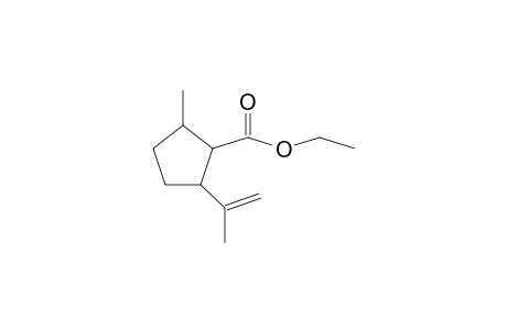 ETHYL-2-(1-METHYLVINYL)-5-METHYLCYCLOPENTANCARBOXYLAT