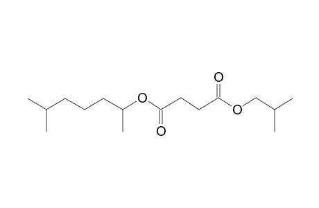 Succinic acid, isobutyl 6-methylhept-2-yl ester