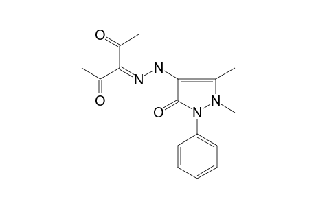 2,3,4-Pentanetrione, 3-[(2,3-dihydro-1,5-dimethyl-3-oxo-2-phenyl-1H-pyrazol-4-yl)hydrazone]