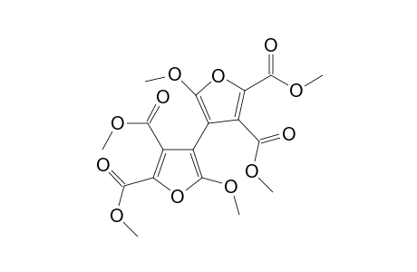 5,5'-Dimethoxy-2,3,2',3'-tetrakis-methoxycarbonyl-4,4'-bifuryl