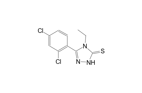 5-(2,4-Dichloro-phenyl)-4-ethyl-2,4-dihydro-[1,2,4]triazole-3-thione