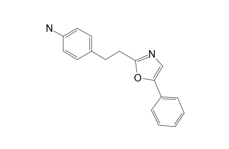 Benzenamine, 4-[2-(5-phenyl-2-oxazolyl)ethyl]-