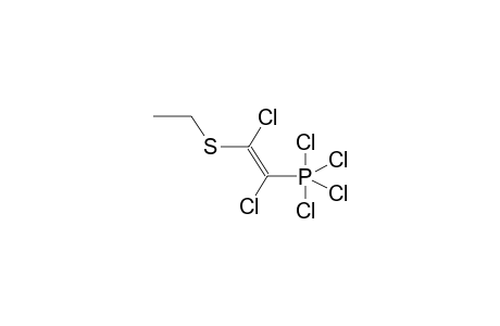 (E)-(1,2-DICHLORO-2-ETHYLTHIOVINYL)TETRACHLOROPHOSPHORANE