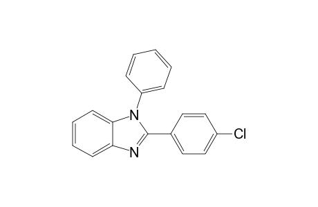 2-(4-Chlorophenyl)-1-phenyl-1H-benzimidazole