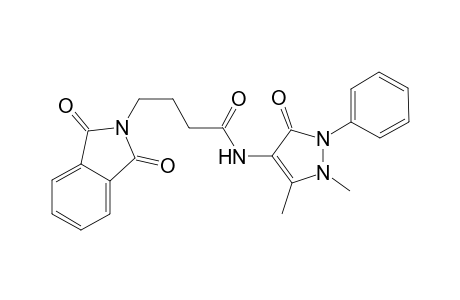 N-(1,5-dimethyl-3-oxo-2-phenyl-2,3-dihydro-1H-pyrazol-4-yl)-4-(1,3-dioxo-1,3-dihydro-2H-isoindol-2-yl)butanamide