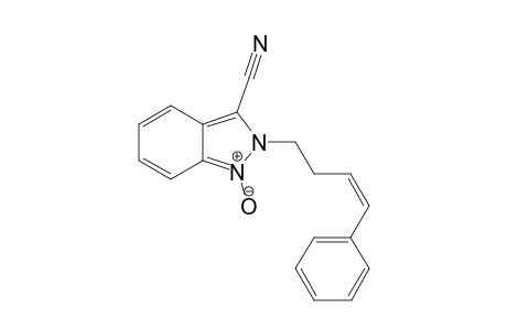 1-Oxy-2-((Z)-4-phenyl-but-3-enyl)-2H-indazole-3-carbonitrile