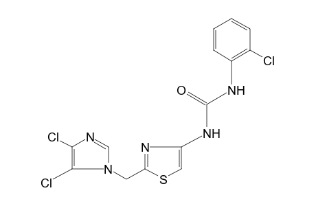 1-(o-Chlorophenyl)-3-{2-[(4,5-dichloroimidazol-1-yl)methyl]-4-thiazolyl}urea