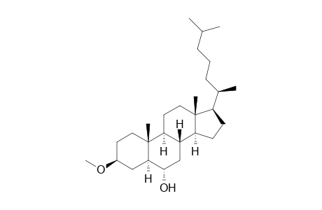 (3S,5S,6S,8S,9S,10R,13R,14S,17R)-17-[(1R)-1,5-dimethylhexyl]-3-methoxy-10,13-dimethyl-2,3,4,5,6,7,8,9,11,12,14,15,16,17-tetradecahydro-1H-cyclopenta[a]phenanthren-6-ol