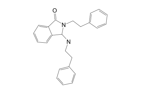 2,3-Dihydroisoindol-1-one, 2-phenethyl-3-phenethylamino-