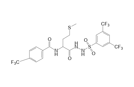 1-[(alpha,alpha,alpha,alpha',alpha',alpha'-hexafluoro-3,5-xylyl)sulfonyl]-2-[N-(alpha,alpha,alpha-trifluoro-p-toluoyl)methionyl]hydrazine