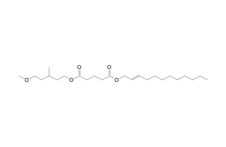 Glutaric acid, dodec-2-en-1-yl 3-methyl-5-methoxypentyl ester