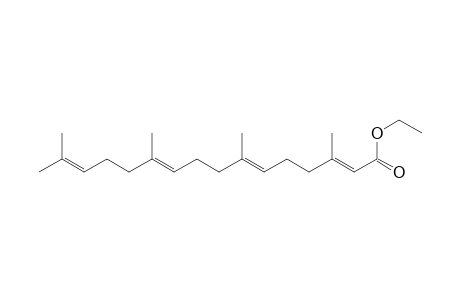 Ethyl (2E,6E,10E)-3,7,11,15-tetramethylhexadeca-2,6,10,14-tetraenoate