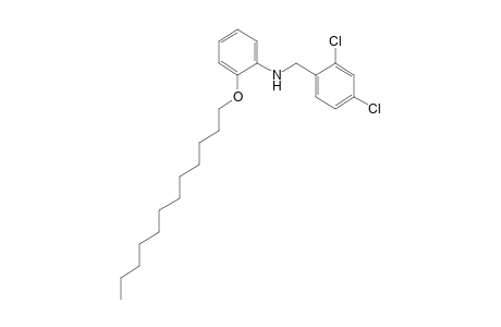 2,4-dichloro-N-[o-(dodecyloxy)phenyl]benzylamine