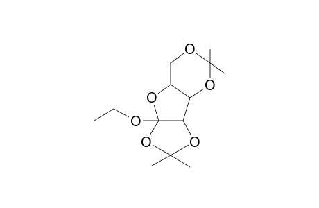 7H-1,3-Dioxolo[4,5]furo[3,2-d][1,3]dioxin, 8a-ethoxy-3a,3b,7a,8a-tetrahydro-2,2,5,5-tetramethyl-, (8aR)-