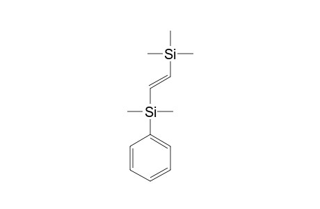 (E)-1-DIMETHYL-(PHENYL)-SILYL-2-TRIMETHYLSILYL-ETHENE