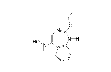 2-ethoxy-5-(hydroxyamino)-1H-1,3-benzodiazepine