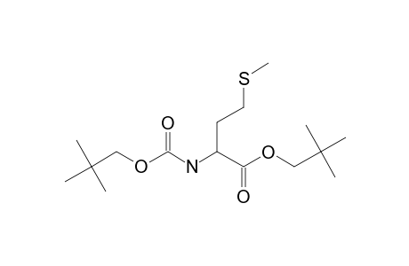 L-Methionine, N-neopentyloxycarbonyl-, neopentyl ester