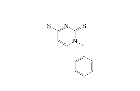 1-BENZYL-4-(METHYLSULFANYL)-PYRIMIDINE-2(1H)-THIONE