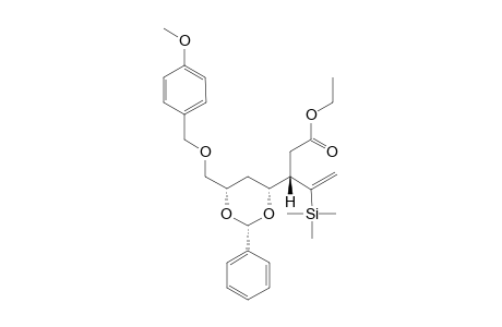 (SYN)-ETHYL-(3S)-3-[(2S,4R,6S)-6-[[(4-METHOXYBENZYL)-OXY]-METHYL]-2-PHENYL-1,3-DIOXAN-4-YL]-4-(TRIMETHYLSILYL)-PENT-4-ENOATE