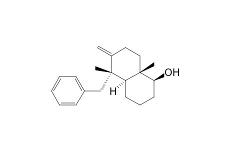 trans-Decahydro-5.alpha.-benzyl-5.beta.,8a.beta.-dimethyl-6-methylene-1-naphthalenol