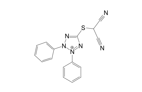 2,3-DIPHENYL-5-DICYANOMETHYLMERCAPTO-TETRAZOLE;REF.-30