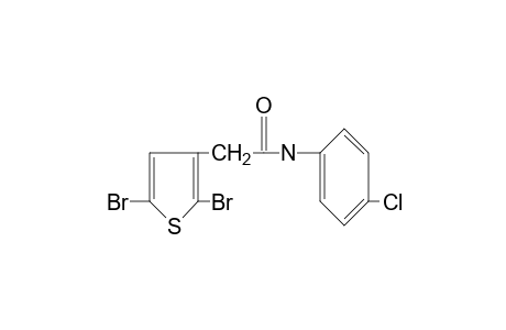 4'-chloro-2,5-dibromo-3-thiopheneacetanilide