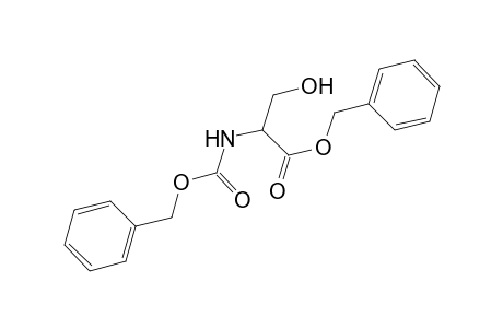 (phenylmethyl) 3-oxidanyl-2-(phenylmethoxycarbonylamino)propanoate