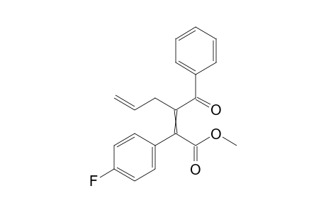 methyl 3-benzoyl-2-(4-fluorophenyl)hexa-2,5-dienoate