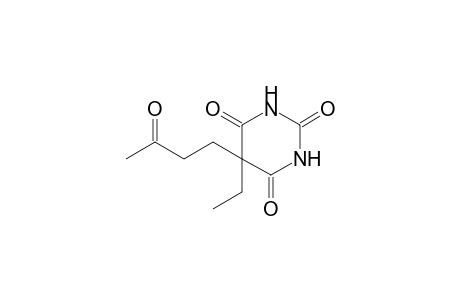 5-Ethyl-5-(3-ketobutyl)barbituric acid