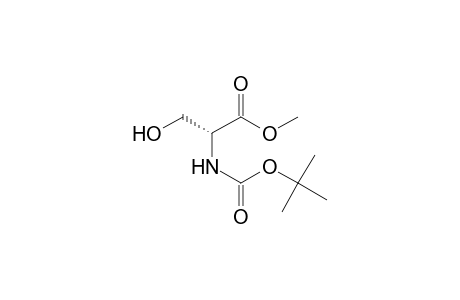 N-(tert-Butoxycarbonyl)-D-serine methyl ester