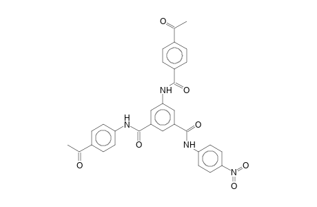 5-(4-Acetylbenzamido)-N-(4-acetylphenyl)-N'-(4-nitrophenyl)isophthalamide