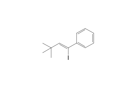 1-Iodo-3,3-dimethyl-1-phenyl-1-butene