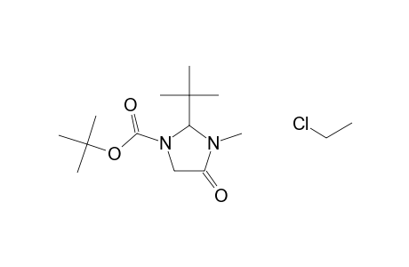 2-tert-BUTYL-5-(2-CHLOROETHYL)-3-METHYL-4-OXOIMIDAZOLIDINE-1-CARBOXYLIC ACID ,tert-BUTYL ESTER