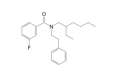 Benzamide, 3-fluoro-N-(2-phenylethyl)-N-(2-ethylhexyl)-