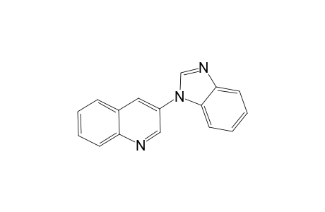 3-(1H-Benzimidazol-1-yl)quinoline