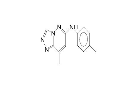 6-(4-methylanilino)-8-methylpyridazino[3,2-c](1,2,4-triazole)