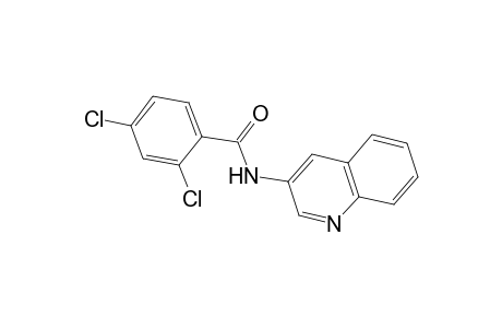 2,4-Dichloro-N-(3-quinolinyl)benzamide