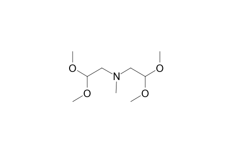 ACETALDEHYDE, /METHYLIMINO/DI-, BIS/DIMETHYL ACETAL/